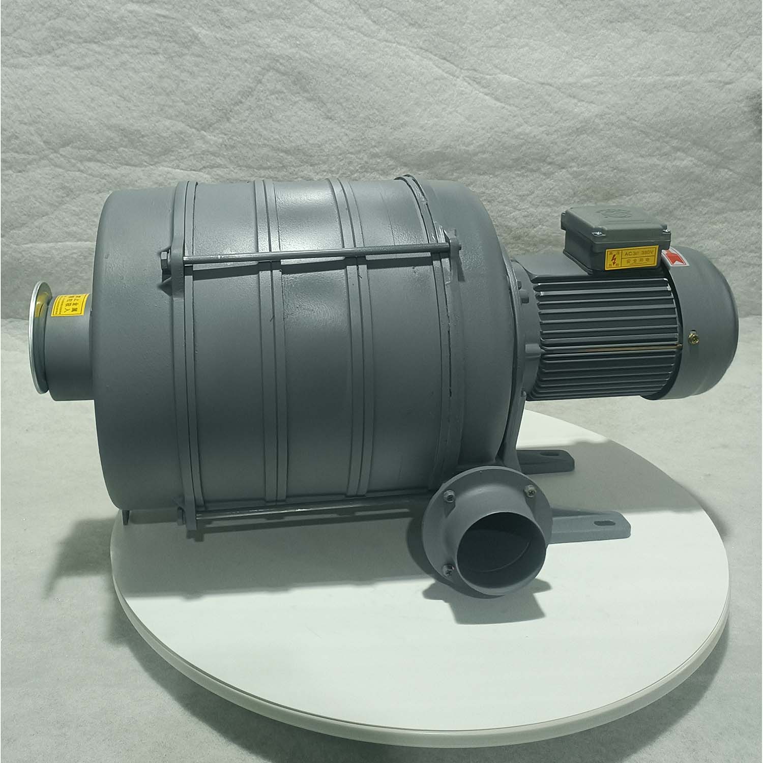 Shengyuan HTB75-105 Multi-Stage Turbo Blower 0.75KW Centrifugal Blowers Aluminium Blower Fan