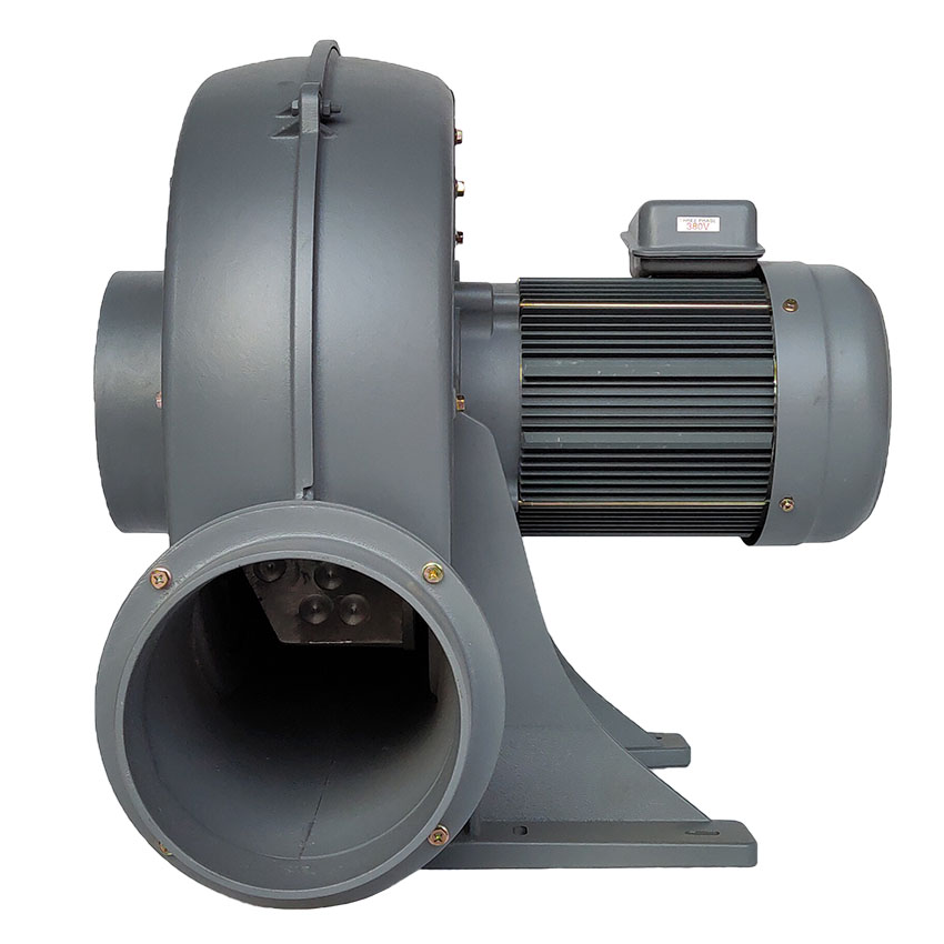 Shengyuan PF200-5 Aluminium Alloy Low Pressure 3.7KW Plate Radial Blower Fan